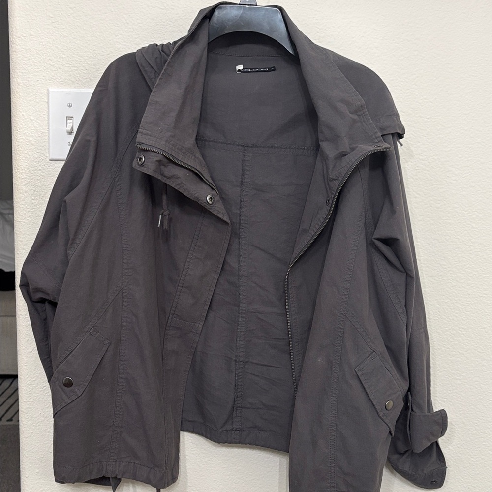 Volcom Charcoal Gray Jacket